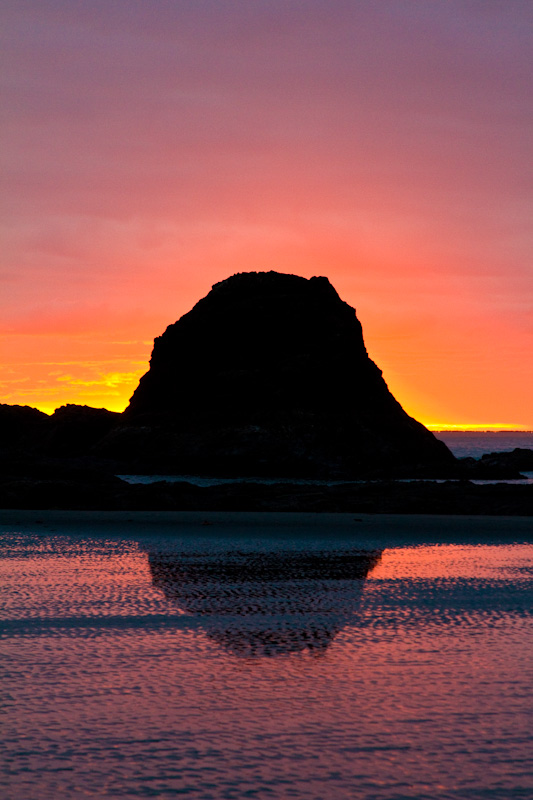 Ruby Beach At Sunset